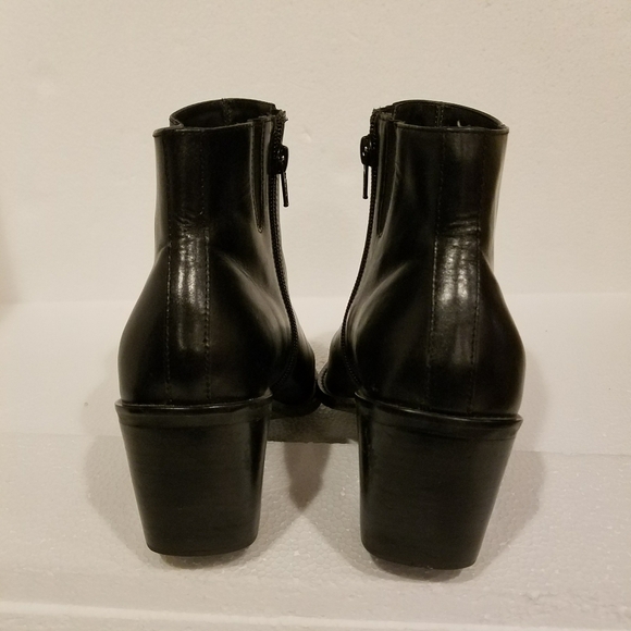 Hokus Pokus black ankle boots size 8.5 - Picture 8 of 16